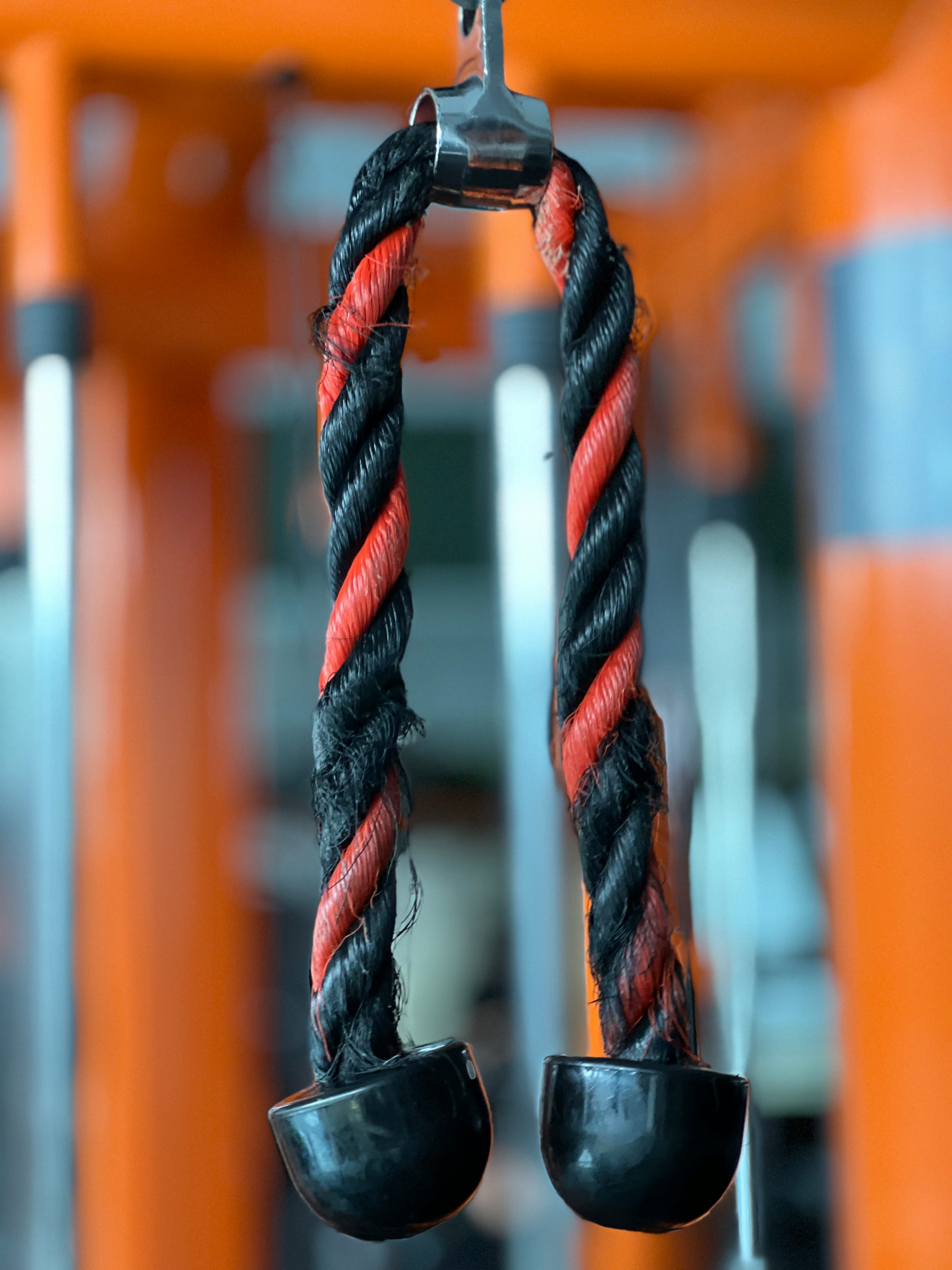 Weighted jump rope with night-safe cable